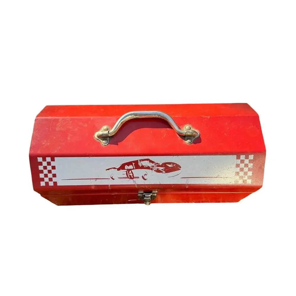 Vintage FORD GT Toolbox Red Tool Box